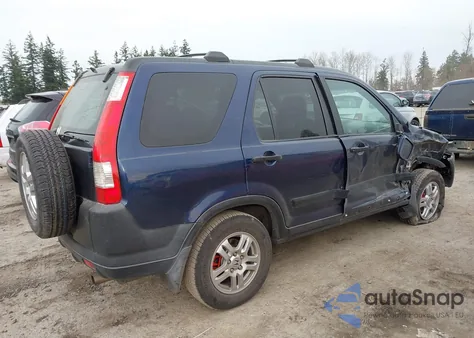 2004 Honda Cr-V Ex из США, поврежденный, VIN SHSRD78854U233242